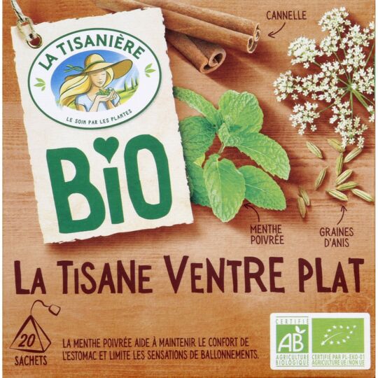 La Tisaniere Organic Fat Burner Tea, 20 Sachets, 30g - myPanier – France  Direct