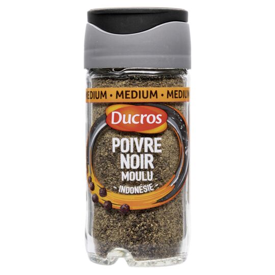 Ducros Ground Medium Black Pepper
, 38g