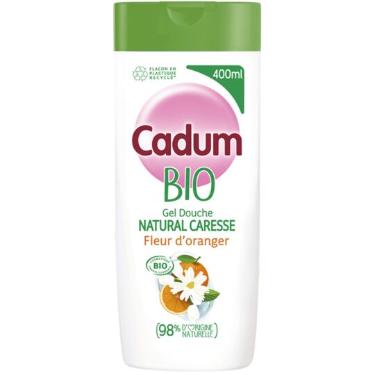 Cadum Shower Gel - Organic Orange Blossom400ml