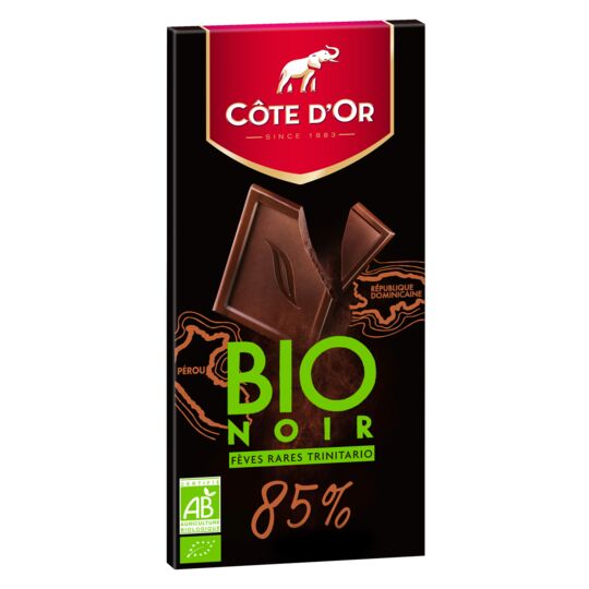 Cote d'Or Organic 85% Dark, 90g