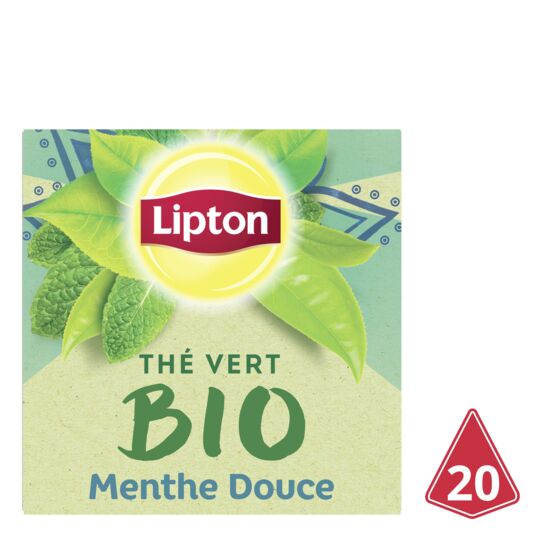 Lipton The Green Organic Sweet Mint Tea, 20 Sachets, 28g