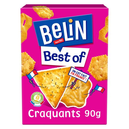 Belin Best Of Craquants Crackers, 90g