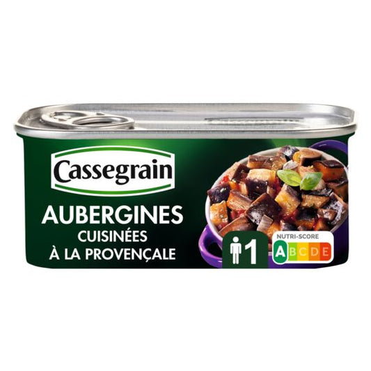 Cassegrain Provencale Style Eggplant, 185g