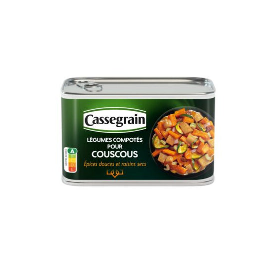 Cassegrain Vegetables For Couscous, 375g