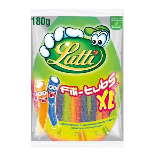 Lutti Fili-Tubs XL Candies, 180g