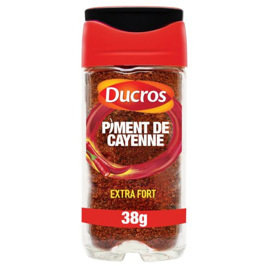 Ducros Ground Cayenne Pepper Extra Hot , 38g