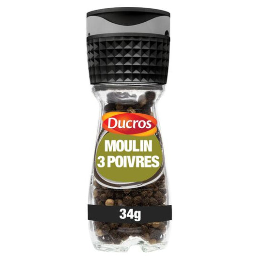Ducros Moulin 3 Peppers, 34g