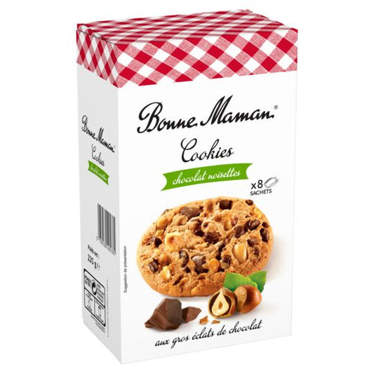 Bonne Maman Chocolate Cookies Hazelnuts, 225g