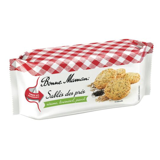 Bonne Maman Shortbread Sesame and Sunflower, 150g