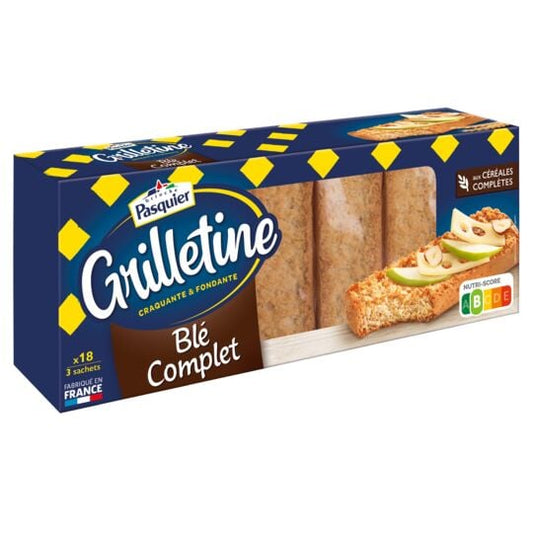 Pasquier Grilletine Whole Wheat
, 242g
