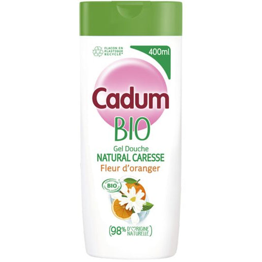 Cadum Shower Gel  - Organic Orange Blossom400ml