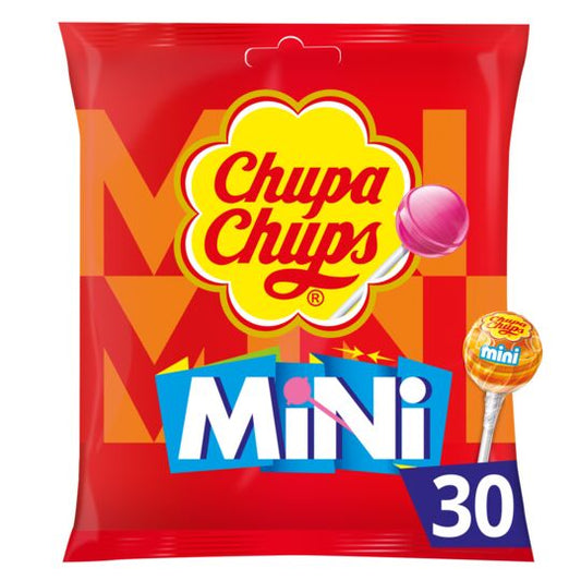 Chupa Chups 30 Mini Lollipops, 180g