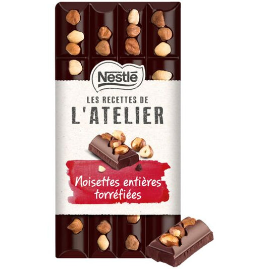 Nestle L'atelier Hazelnuts Dark, 170g