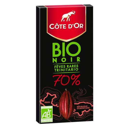 Cote d'Or Organic 70% Dark, 90g