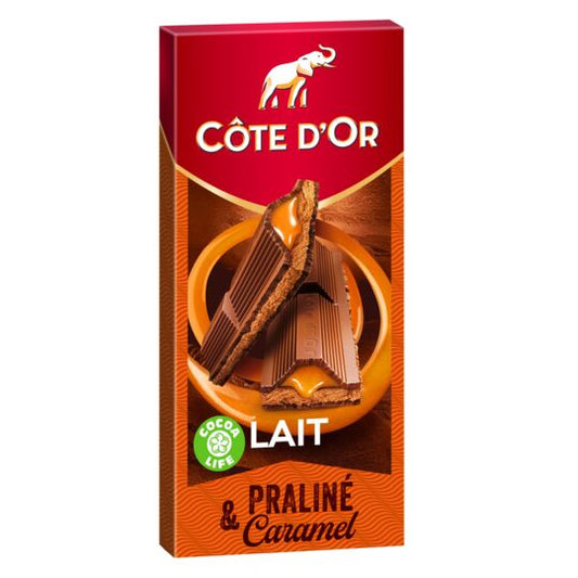 Cote d'Or Praline and Caramel Milk , 200g