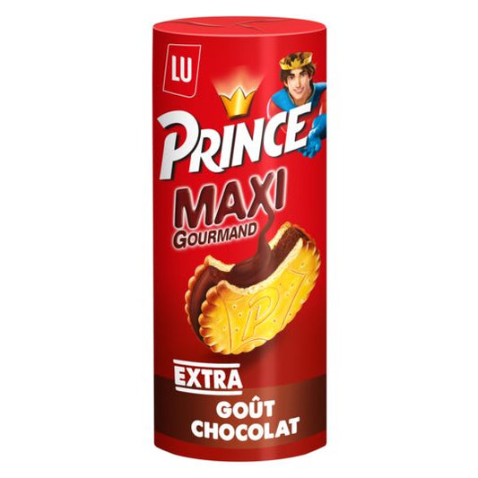 LU Prince maxi gourmand extra Chocolate, 250g