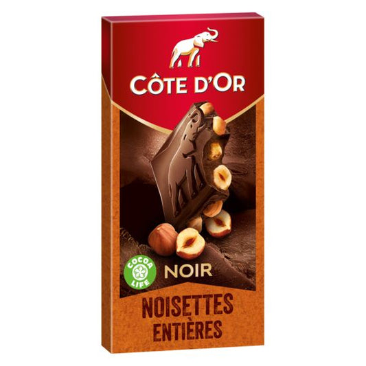 Cote d'Or Hazelnuts Dark, 180g