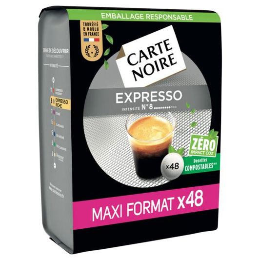 Carte Noire #8 Espresso 48 Pods, 336g