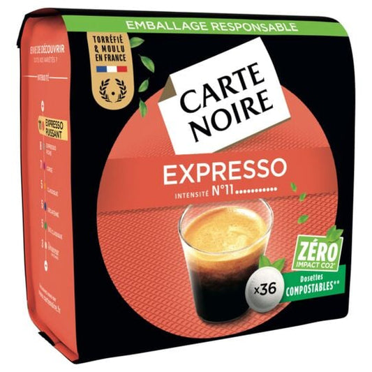 Carte Noire Espresso #11 36 Pods, 250g