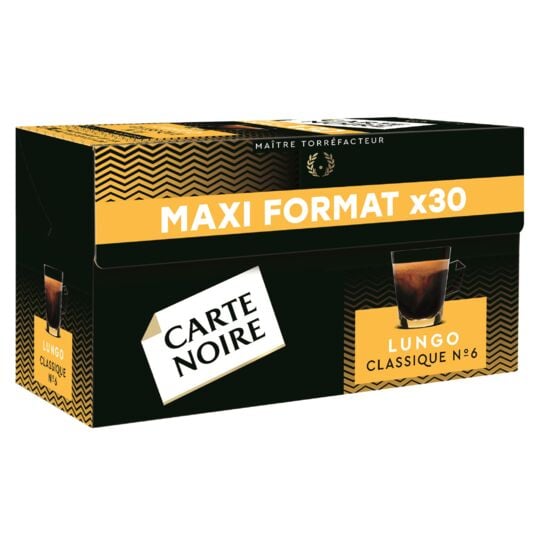 Carte Noire Lungo Classic Coffee 30 Capsules # 6, 168g