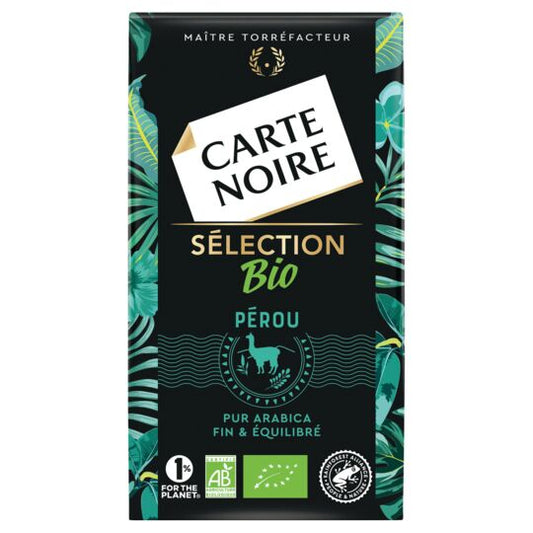 Carte Noire Signature Peru 100% Organic Medium Roast, Ground Coffee, 250g