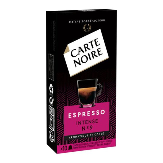 Carte Noire Intense Dark Roast Coffee 10 Capsules # 9, 53g