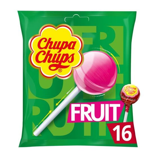 Chupa Chups Fruits, 16 Lollipops, 192g