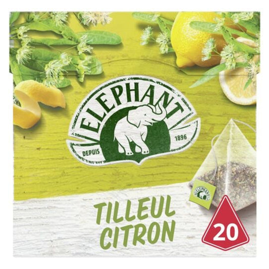 Elephant Infusion Lime Lemon, 20 Sachets, 28g