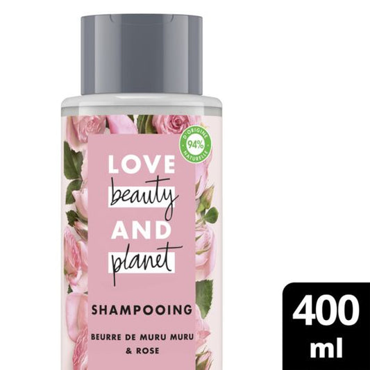 Beauty & Planet Muru & Rose Butter Shampoo 400ml