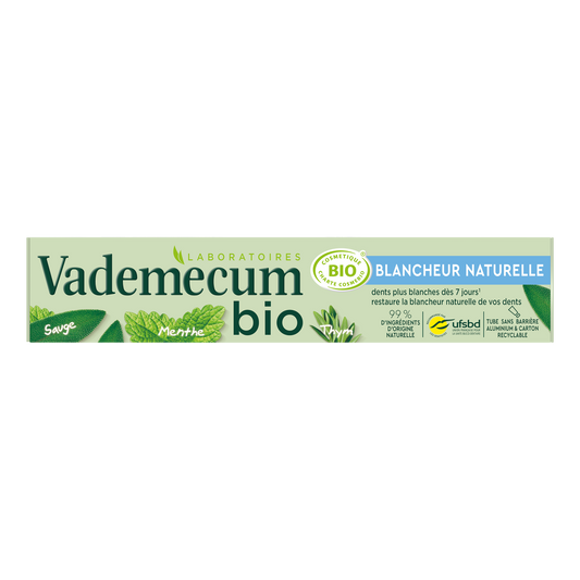 Vademecum Toothpaste - Organic Whitening 75ml