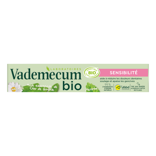 Vademecum Toothpaste - Organic Sensitivity 75ml