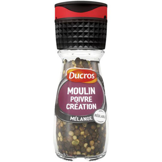 Ducros Moulin Black Pepper, 34g